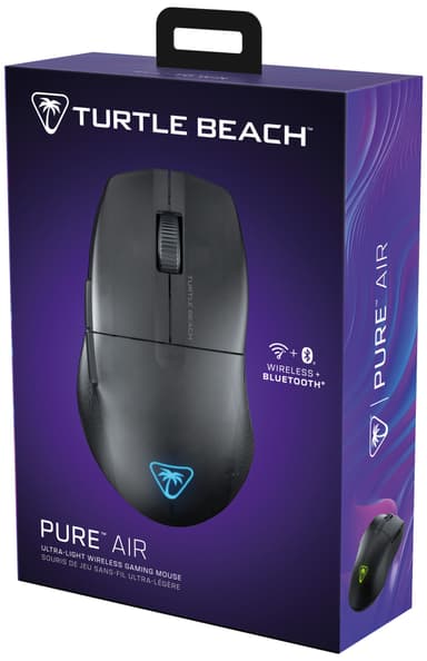 Turtle Beach Pure Air trådløs gamingmus (sort)