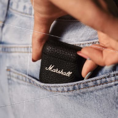 Marshall Minor IV helt trådløse in-ear hodetelefoner (sort)
