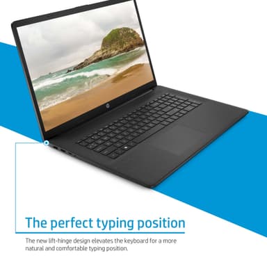 HP Laptop 17-cn3802no i3-N305/8/128GB bærbar PC