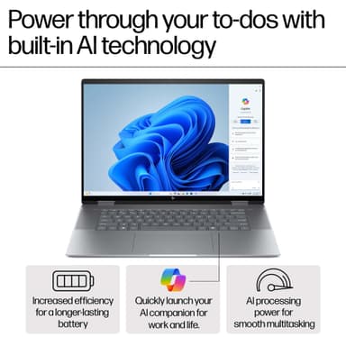 HP Envy X360 R5-8640HS/16/512 2-in-1 bærbar PC