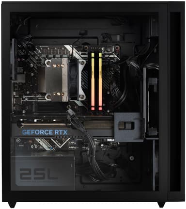 HP Omen 25L i7-14F/16/1TB/4070S stasjonær gaming-PC