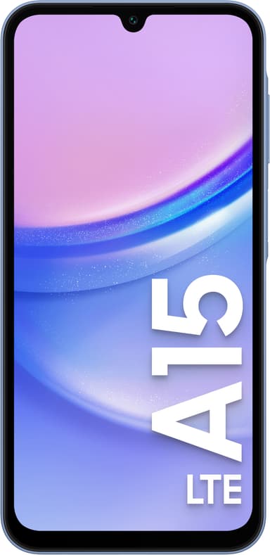 Samsung Galaxy A15 LTE smarttelefon 4/128GB (blå)