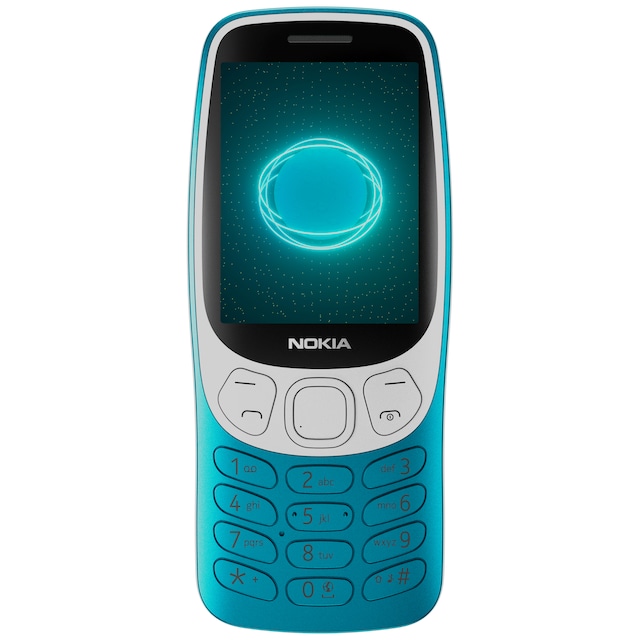 Nokia 3210 4G klassisk mobiltelefon (blå)