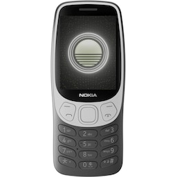 Nokia 3210 4G klassisk mobiltelefon (sort)