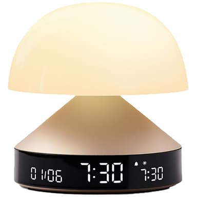 Lexon Mina Sunrise vekkerklokke LR153MD (gull)