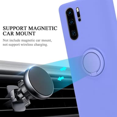 Huawei P30 PRO Deksel Ring Case (lilla)
