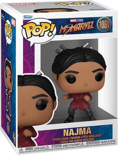 Funko Pop! Ms Marvel Najma figur