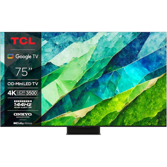 TCL 75" C855 4K MINI-LED TV (2024)