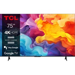 TCL 75" P655 4K LCD TV 2024