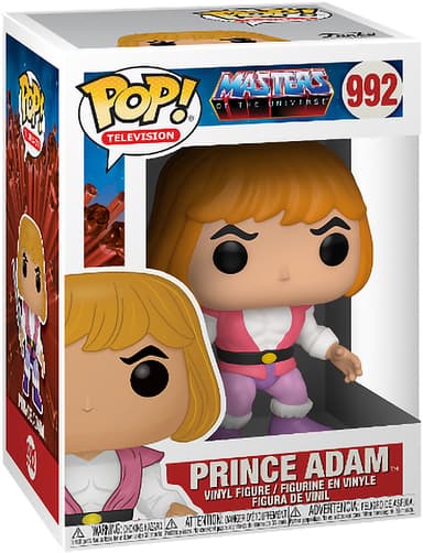 Funko Pop! Vinyl Masters of the Universe Prince Adam figur