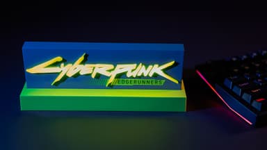 NeaMedia Icons Cyberpunk dekorativt lys (Edgerunners)