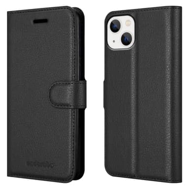 iPhone 14 Deksel Etui Case (svart)