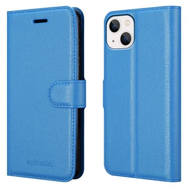 iPhone 14 Deksel Etui Case (blå)