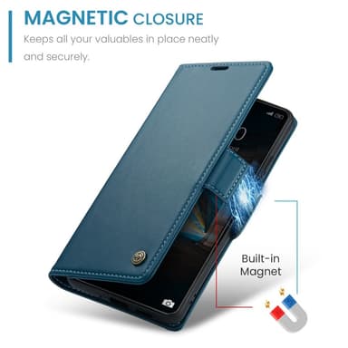 CASEME Lommebok-deksel Xiaomi 14 - Blå