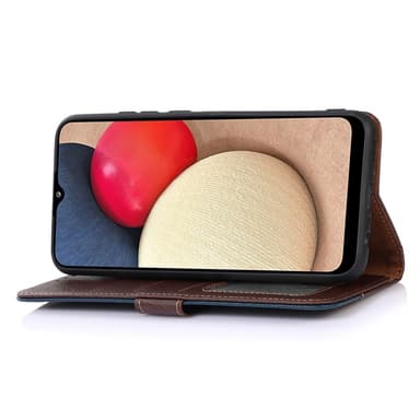 KHAZNEH Lommebok-deksel til Xiaomi 14 - brun/blå