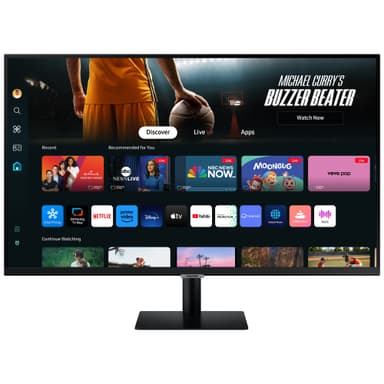 Samsung Smart Monitor M7 32" skjerm (sort)