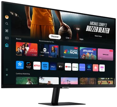 Samsung Smart Monitor M7 32" skjerm (sort)