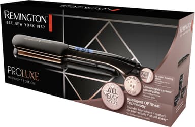 Remington PROLuxe Midnight rettetang S9150B (sort og rosegull)