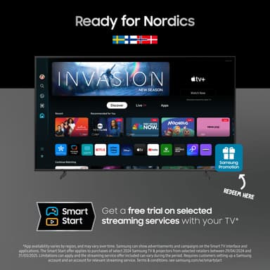 Samsung 43" Q68D 4K QLED Smart-TV (2024)