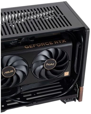PCSpecialist Terra 100 R7-7X3D/16/1TB/4070S stasjonær gaming-PC (sort)