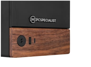 PCSpecialist Terra 200 R7-7X3D/32/2TB/4070Ti S stasjonær gaming-PC (sort)