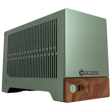PCSpecialist Terra 200 R7-7X3D/32/2TB/4070Ti S stasjonær gaming-PC (Jade)