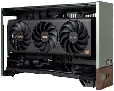 PCSpecialist Terra 200 R7-7X3D/32/2TB/4070Ti S stasjonær gaming-PC (Jade)