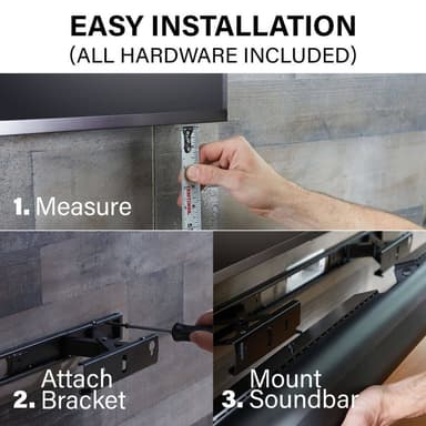 SANUS Veggfeste for Sonos Arc Soundbar Hvit