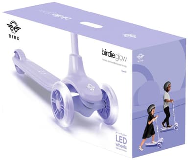 Bird Birdie Glow kids sparkesykkel VA00060 (Twilight)