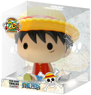 Plastoy Chibi One Piece Luffy sparegris