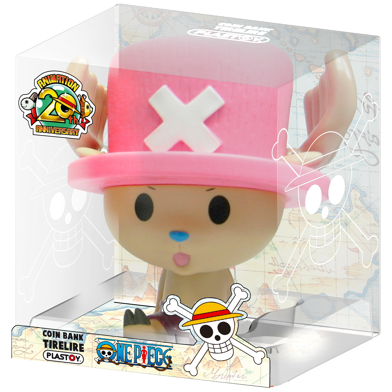 Plastoy Chibi One Piece Chopper sparegris