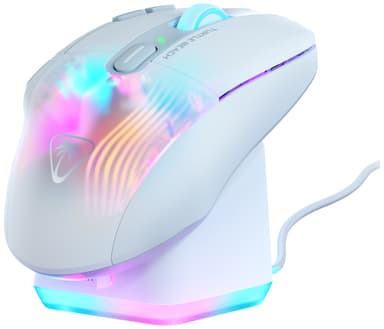 Turtle Beach Kone XP trådløs gamingmus (hvit)