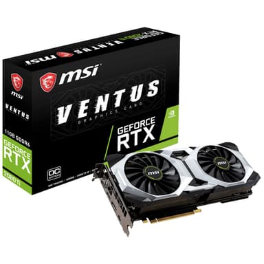 MSI GeForce RTX 2080 Ti Ventus OC grafikkort 11G