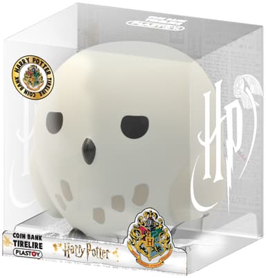 Plastoy Chibi Harry Potter Hedwig sparegris
