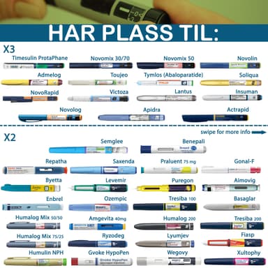 Nomad Medium - Bærbar kjøler for insulin og andre medisiner
