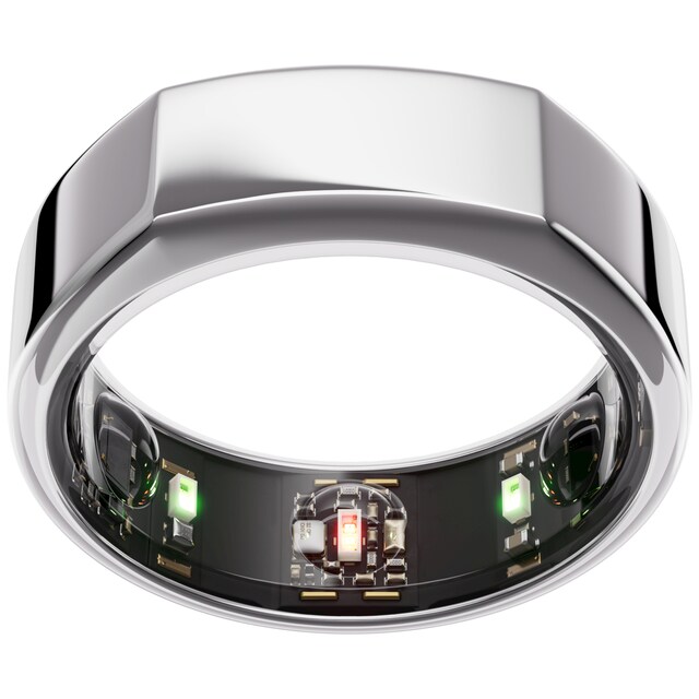 Oura Ring Gen3 Heritage smartring størrelse 12 (sølv)