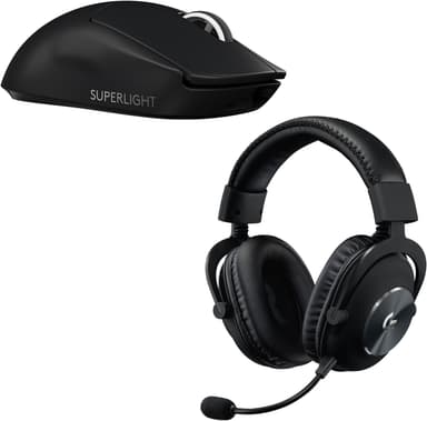 Logitech G Pro X pakke med trådløs mus og headset
