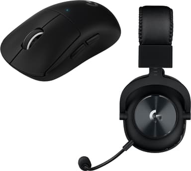 Logitech G Pro X pakke med trådløs mus og headset