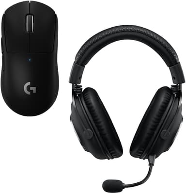 Logitech G Pro X pakke med trådløs mus og headset