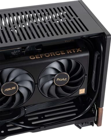 PCSpecialist Terra 100 R7-7X3D/16/1TB/4070S stasjonær gaming-PC (sort)