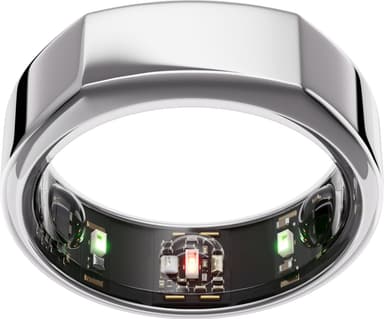 Oura Ring Gen3 Heritage smartring størrelse 9 (Silver)