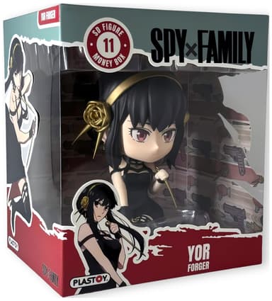 Plastoy Spy X Family sparegris (Yor Forger)