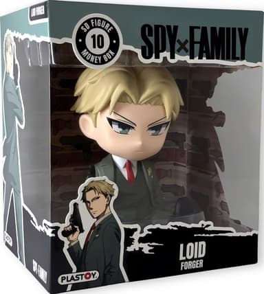 Plastoy Spy X Family sparegris (Loid Forger)