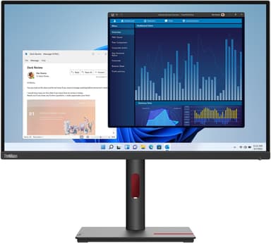Lenovo ThinkVision T27p-30 27" LCD skjerm 63A9GAT1EU (sort)