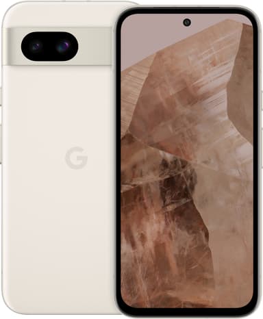 Google Pixel 8a 5G smarttelefon 8/128GB (Porcelain)