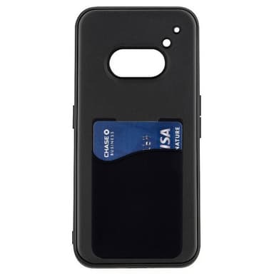 Silikon deksel med kortholder Nothing Phone 2a - Svart