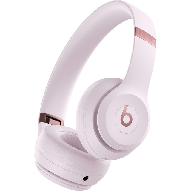 Beats Solo 4 trådløse on-ear hodetelefoner (cloud pink)