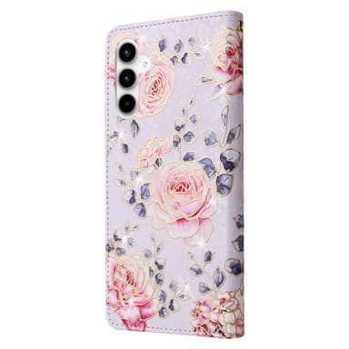 Til Samsung Galaxy A35 Lommebok-deksel Blomster