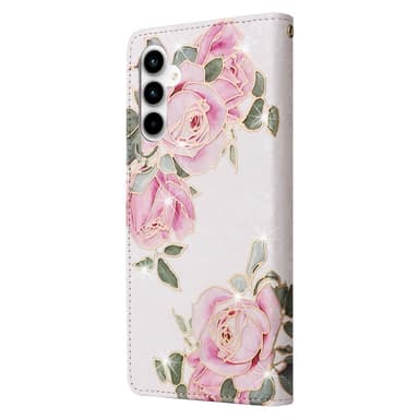 Til Samsung Galaxy A35 Lommebok-deksel Blomster