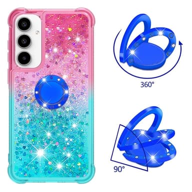 YB Quicksand Series-8 til Samsung Galaxy A35 termoplastisk polyuretan deksel Glitter